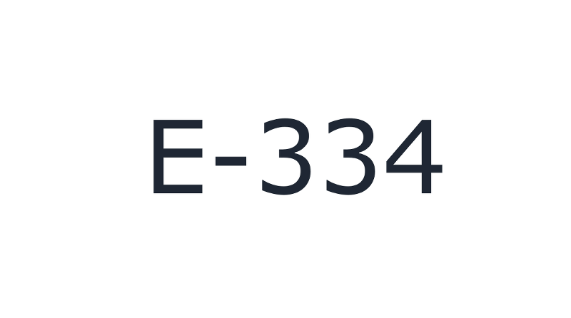Tartaric acid E 334